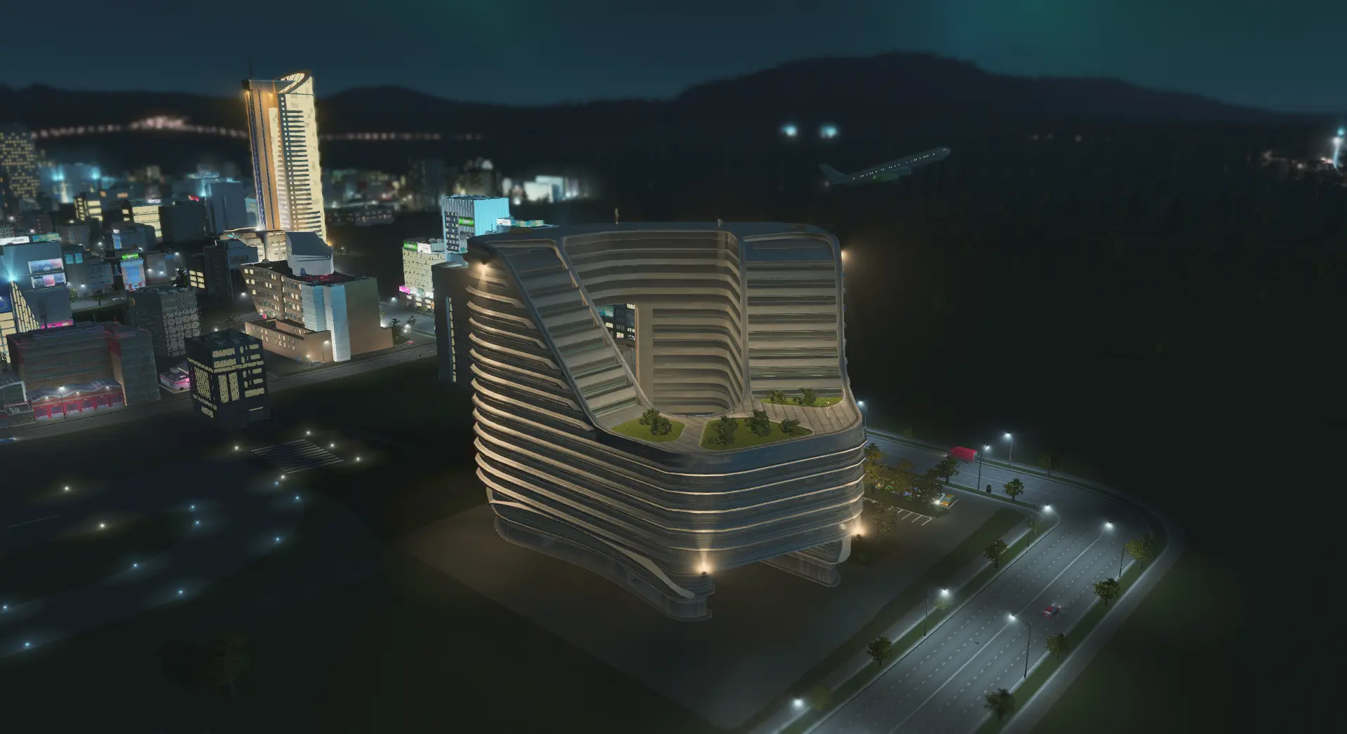 Exterior view of the Mall of Mushville