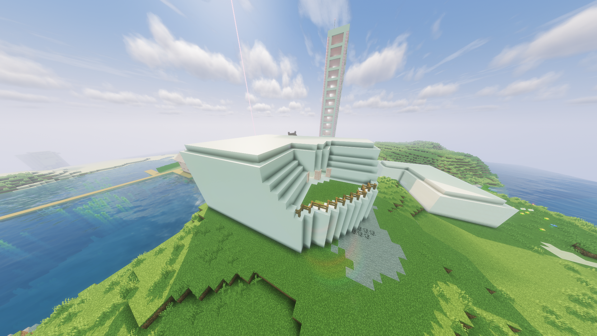 Interior view of MOM atrium